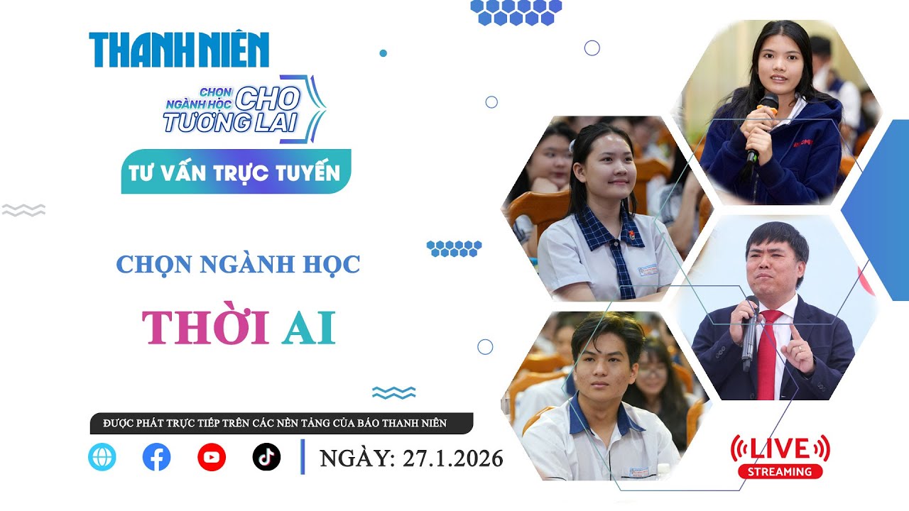 Tư vấn trực tuyến: CHỌN NGÀNH HỌC THỜI AI