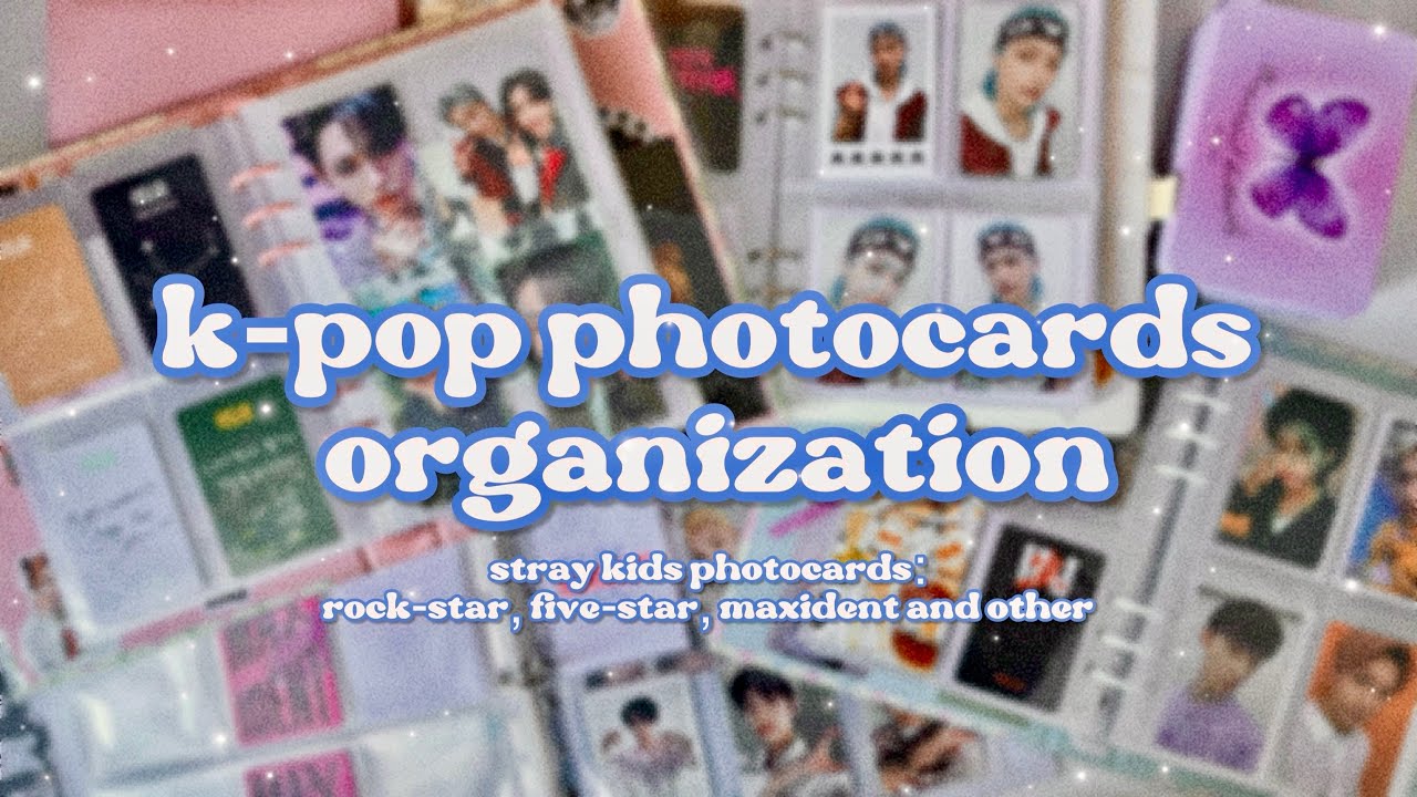 binder organization | коллекция карт феликса + неформат | stray kids collection [29.12.2023]