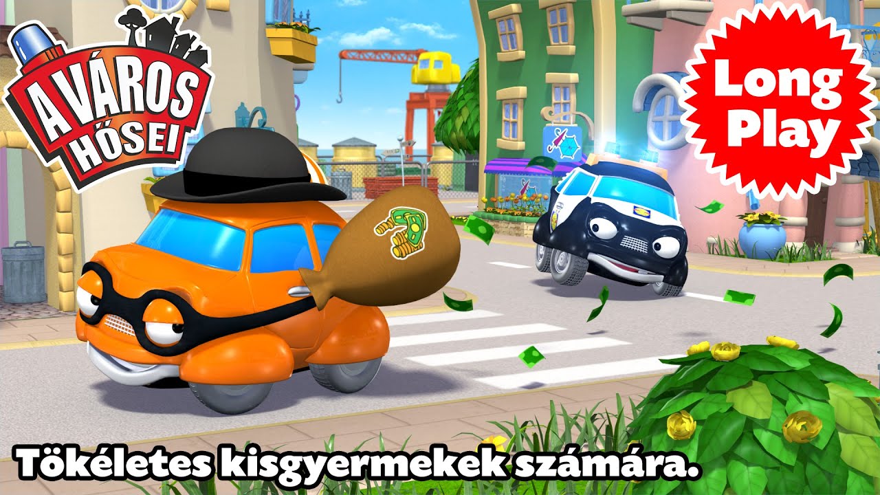 A v&aacute;ros hősei | Szezon 2 | &Ouml;ssze&aacute;ll&iacute;t&aacute;s | Rajzfilmek Gyerekeknek | Anim&aacute;ci&oacute;s Rajzfilmek