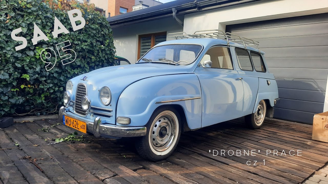 Saab 95 - co to jest? I drobne prace - część 1