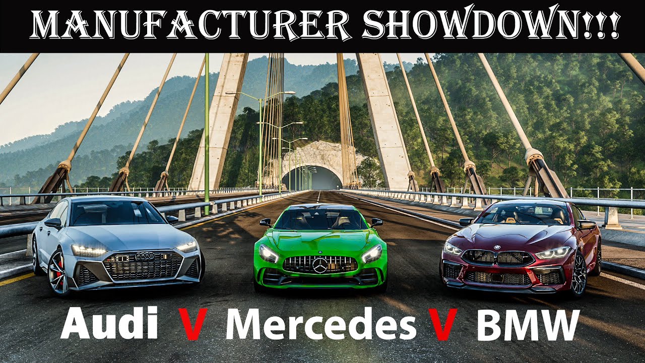 Forza Horizon 5: Audi vs Mercedes vs BMW - Manufacturer Showdown! | Ultimate German Battle!
