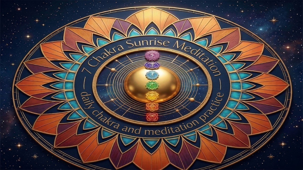 7 Chakra Sunrise Meditation - daily exercise 🧘