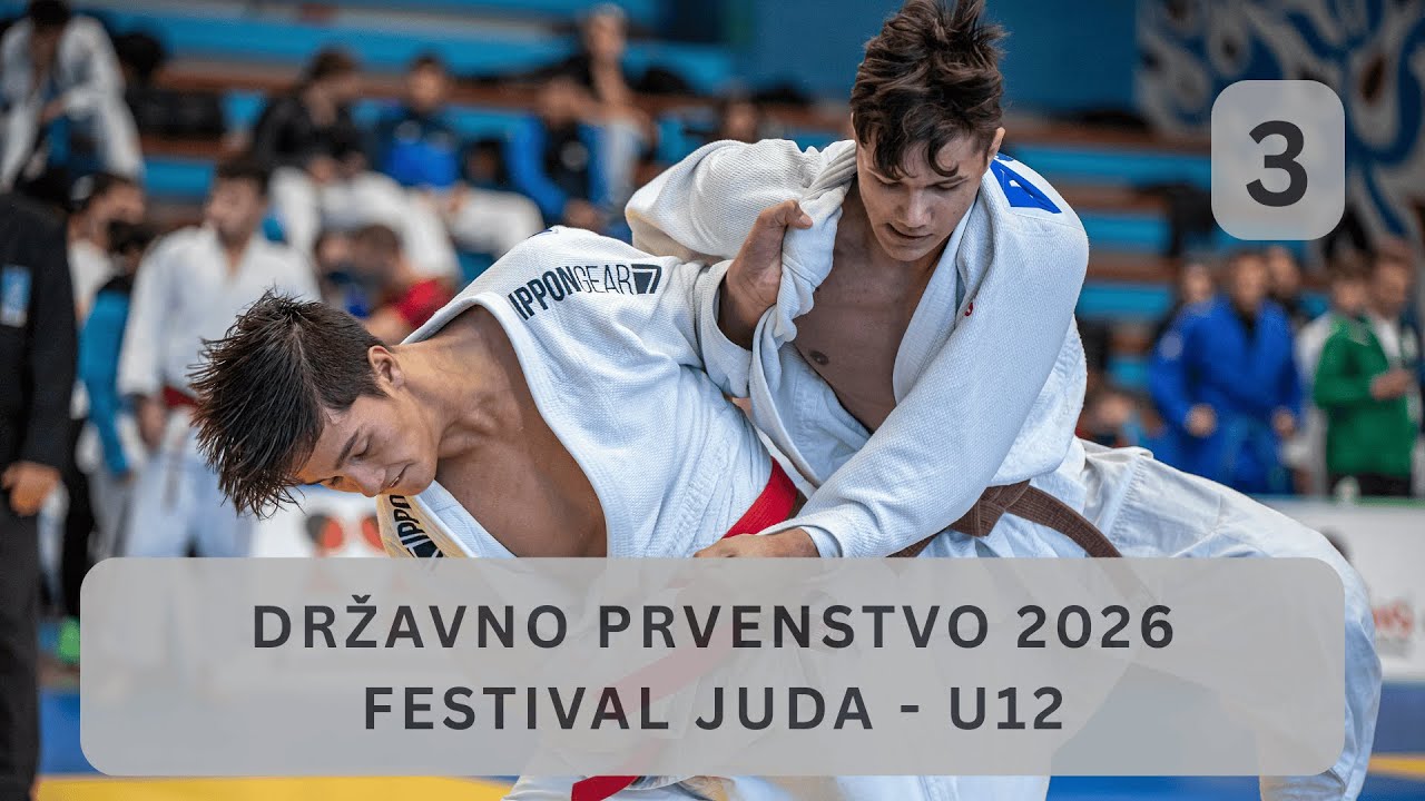 DRŽAVNO PRVENSTVO U12 - FESTIVAL JUDA - TATAMI 3