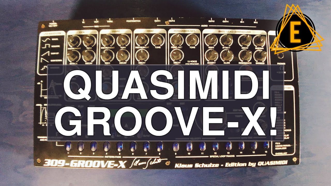 Ultra Rare Quasimidi 309-Groove-X! (Klaus Schulze Edition!)