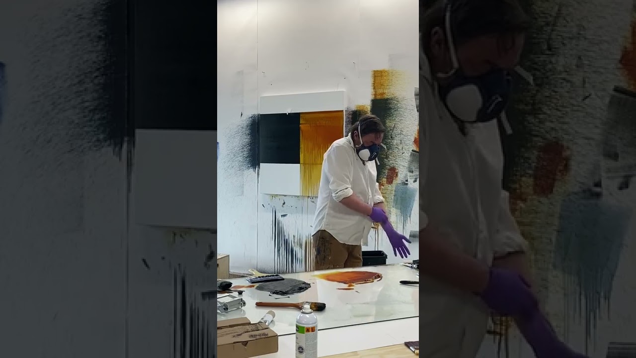 InTheStudio  - Callum Innes - March 31, 2020