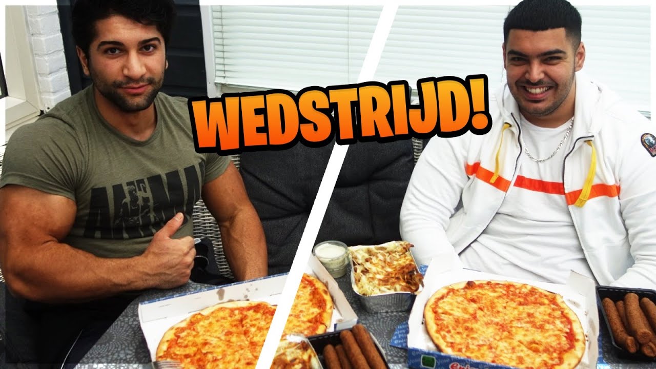 EETWEDSTRIJD TEGEN EEN BODYBUILDER!