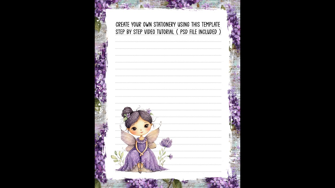 Create Your Own Stationery With This PSD Template