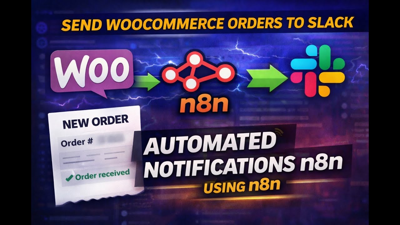 Send WooCommerce New Order Notifications to Slack Using n8n