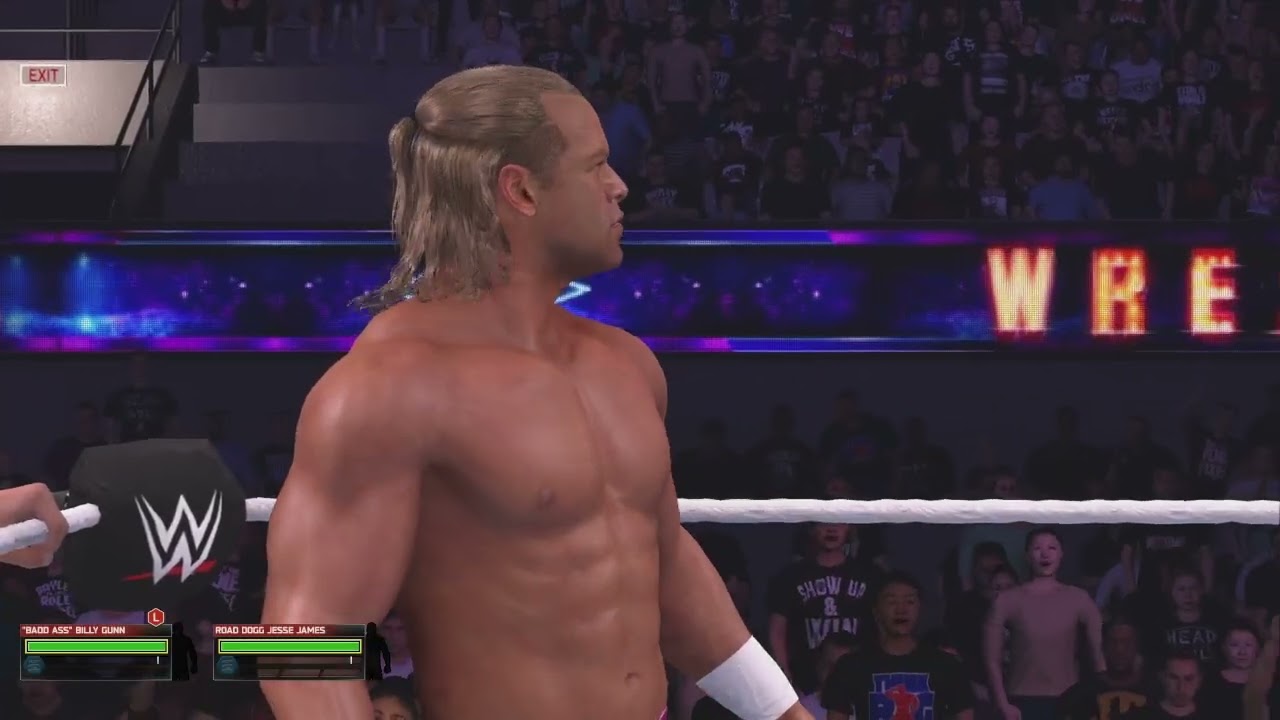 WWE 2K26 — геймплей на Nintendo Switch 2 — New Age Outlaws против Dudley Boyz — командный матч