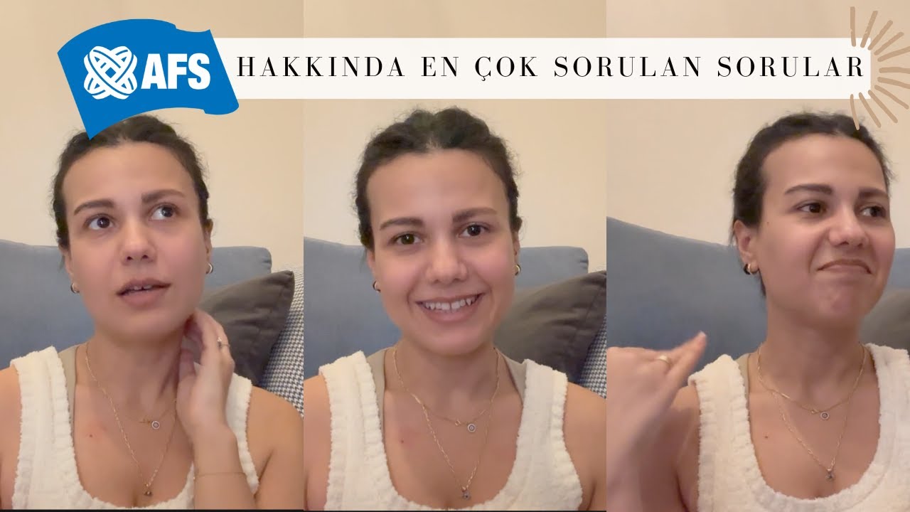AFS: SÖZLÜ, DENKLİK, ÜCRET, BURS, ÜLKE SEÇMEK, DİL BİLMEK