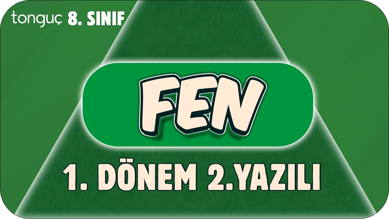 8.Sınıf Fen 1.Dönem 2.Yazılıya Hazırlık 📑 #8FEN1D2Y #2026