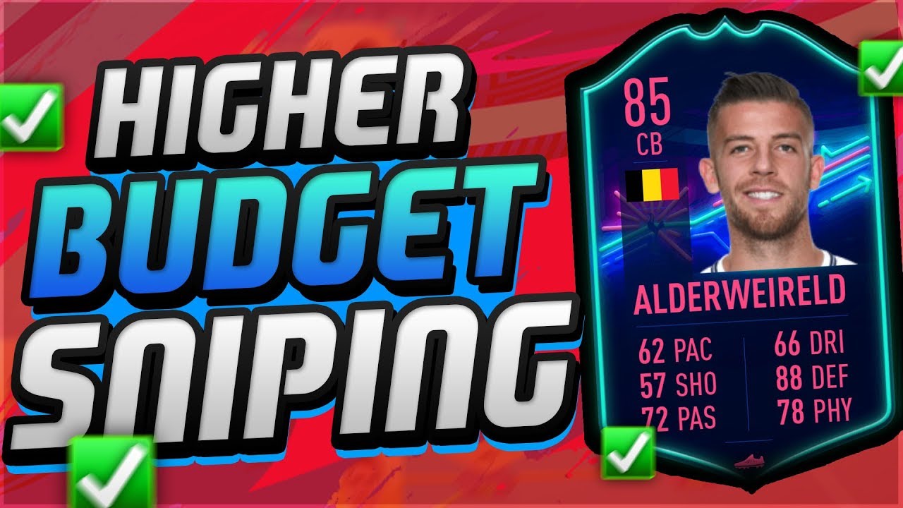 FIFA 19 HIGHER BUDGET SNIPING FILTERS! - FIFA 19 SNIPING FILTERS TIPS AND TRICKS!
