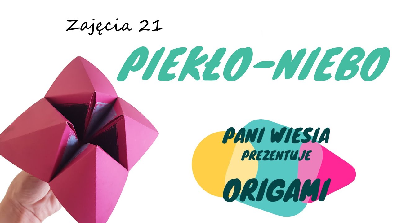 Origami dla DZIECI ★ Zajęcia 21 ★ Piekło - Niebo (Zabawka)