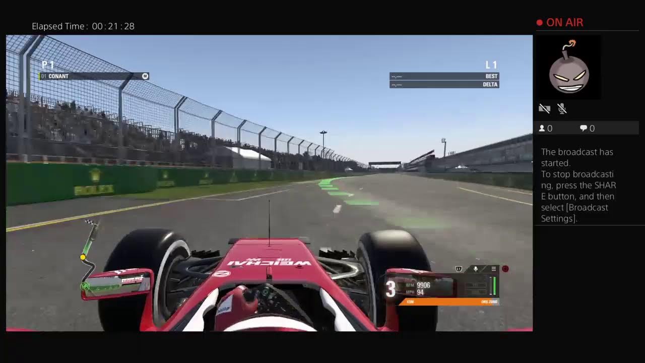Playing f1 2016