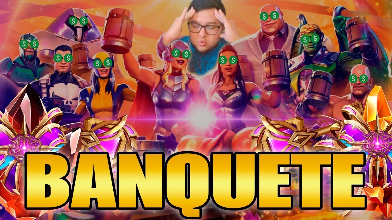 APERTURA BANQUETE! | SUERTE EXTREMA! 20 JUBILOSOS! | MCOC