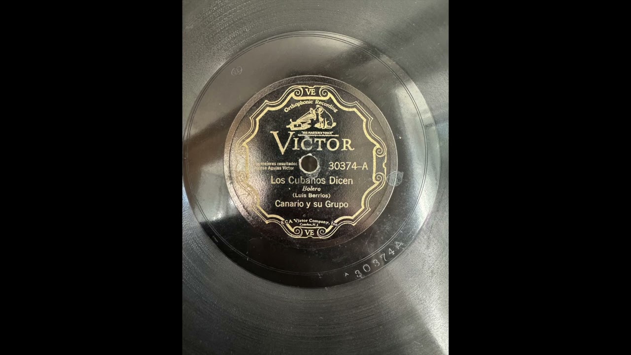 Canario y su Grupo, Los Cubanos Dicen, Victor 30374