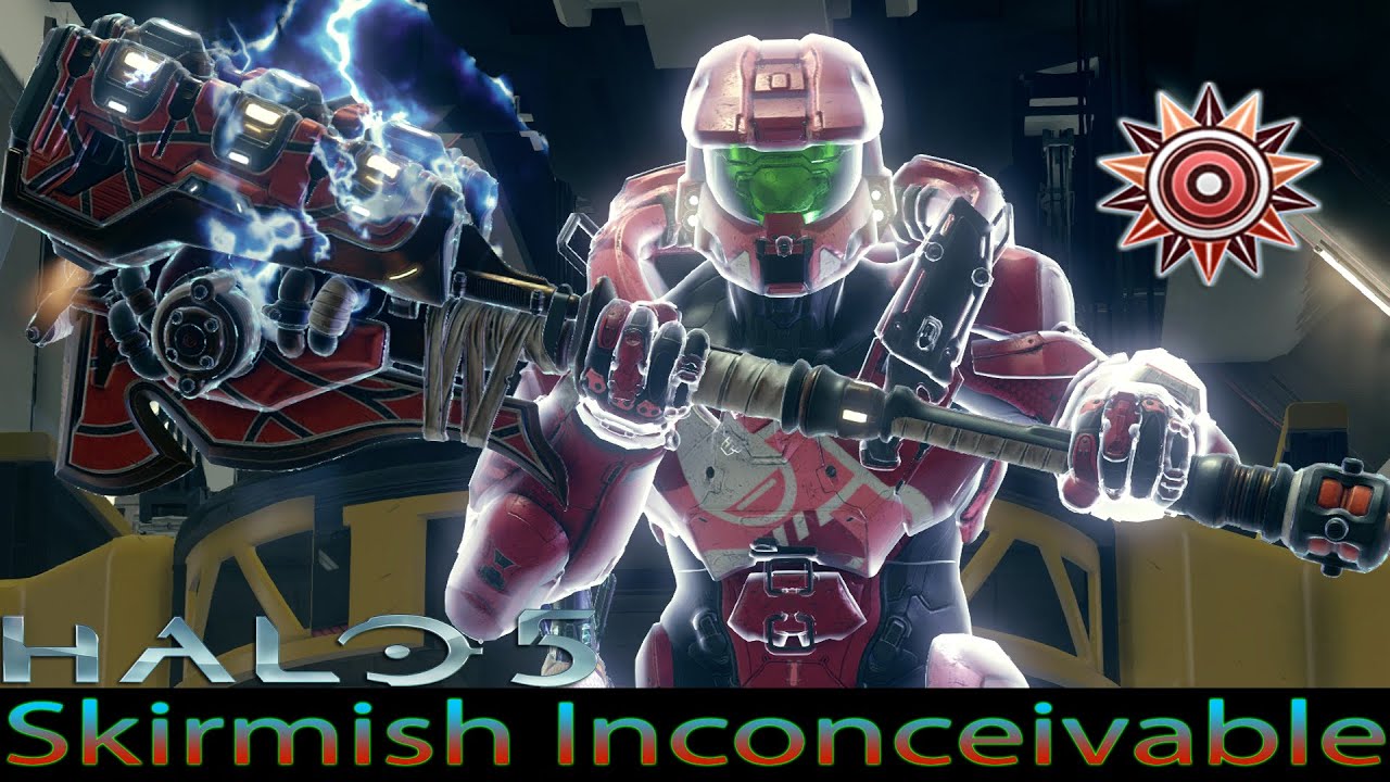 Halo 5 Inconceivable w/Wasp/The Answer/Phaeton Helios/Halo 2 Beam Rifle Alpha/Tartarus Gavel