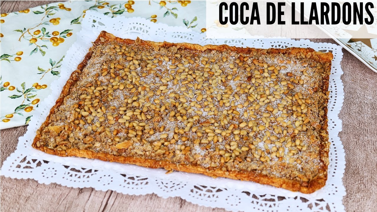 COCA LLARDONS | COCA DE CHICHARRONES. Receta fácil