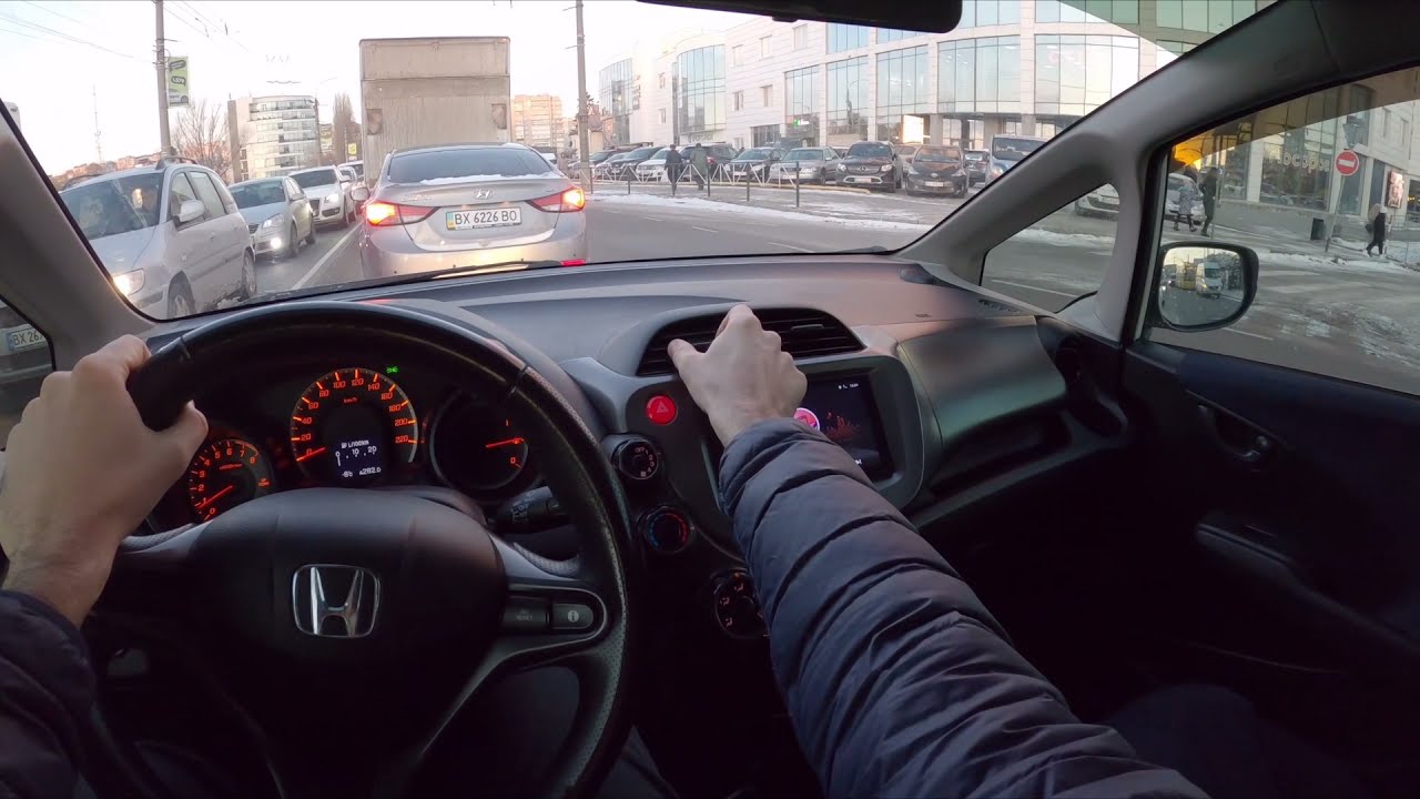 HONDA Jazz Fit 2011 1.2 MT iVTEC (90ps) POV TEST DRIVE №2