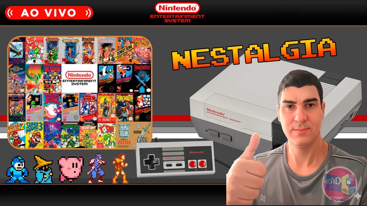 AO VIVO AGORA | NES 🎮 Nintendo 8-Bits Raiz! #aovivo #nes #nintendo