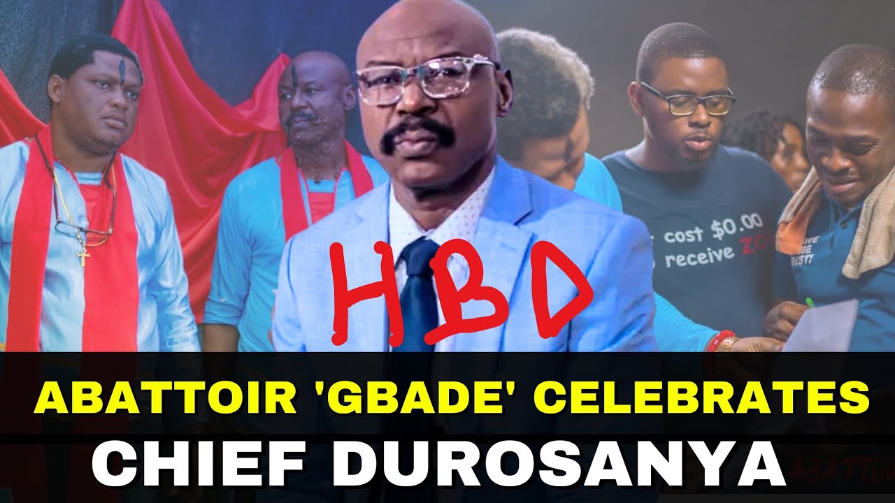 'You Are A Delight' Abattoir Series Gbade Celebrates Chief Sanya, Kayode Babalola on Birthday