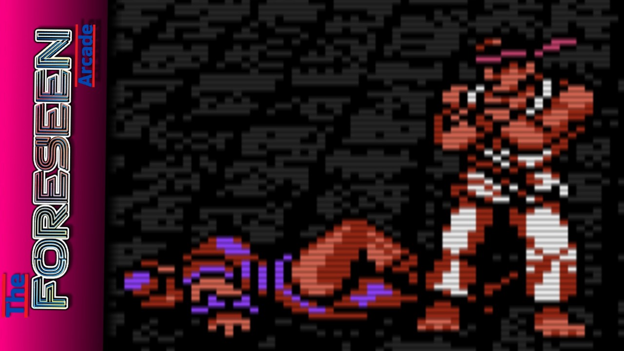 Street Fighter II: The World Warrior+ - Atari 8-Bit Homebrew Gameplay