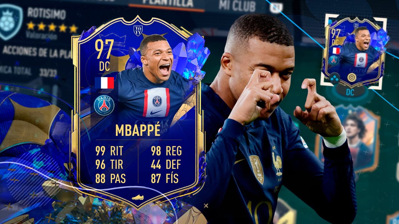 NO TIENE SENTIDO.. MBAPPE 97 TOTY REVIEW - FIFA 23 ULTIMATE TEAM