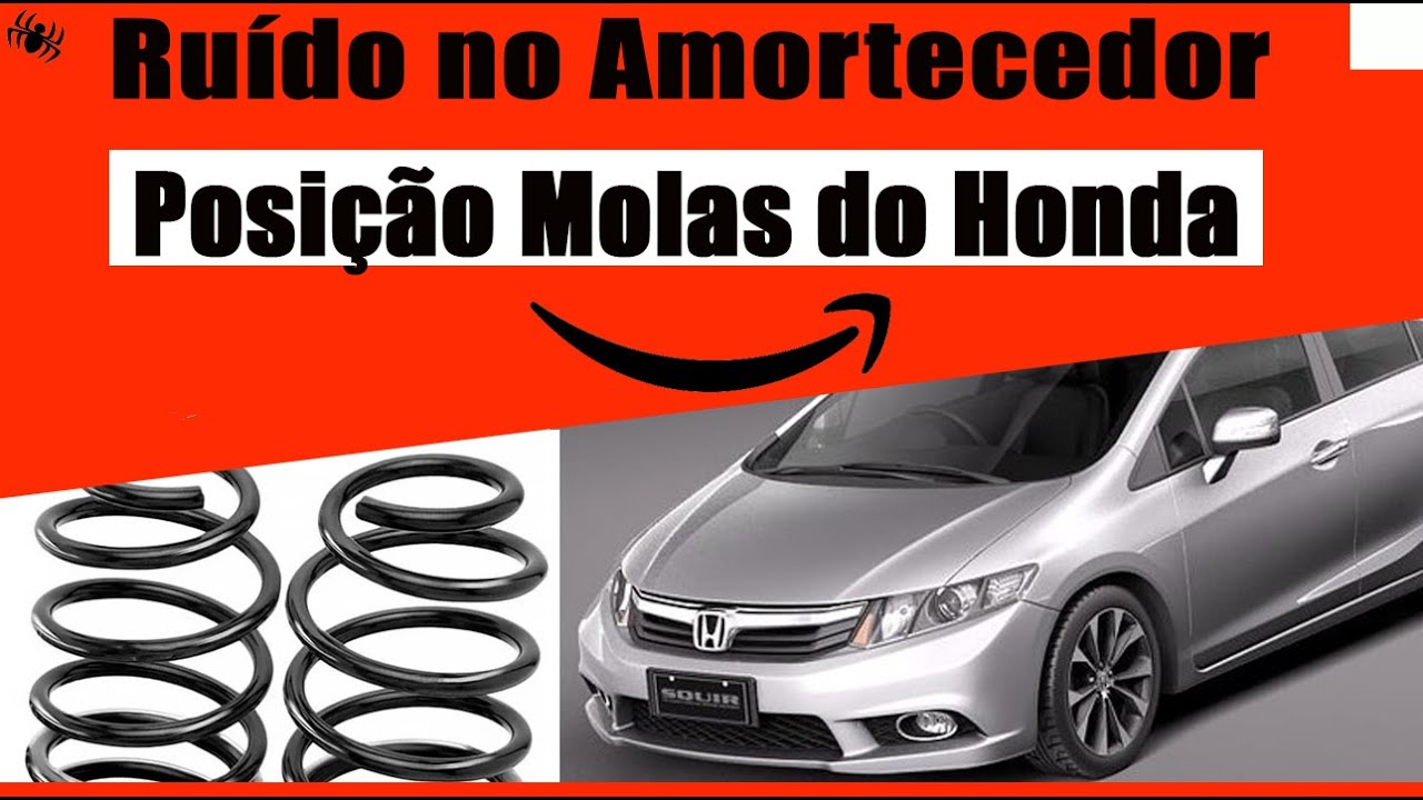 Posição da Mola Do Honda Civic | Amortecedor Recondicionado | Curso de amortecedor