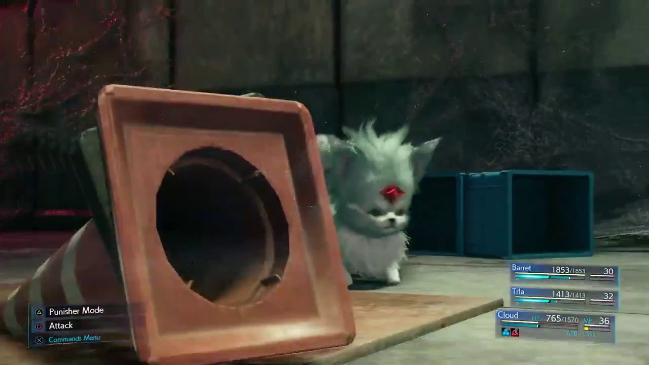 Final Fantasy VII - Chocobo Chick, Carbuncle, and Cactuar Summon Clips (English)