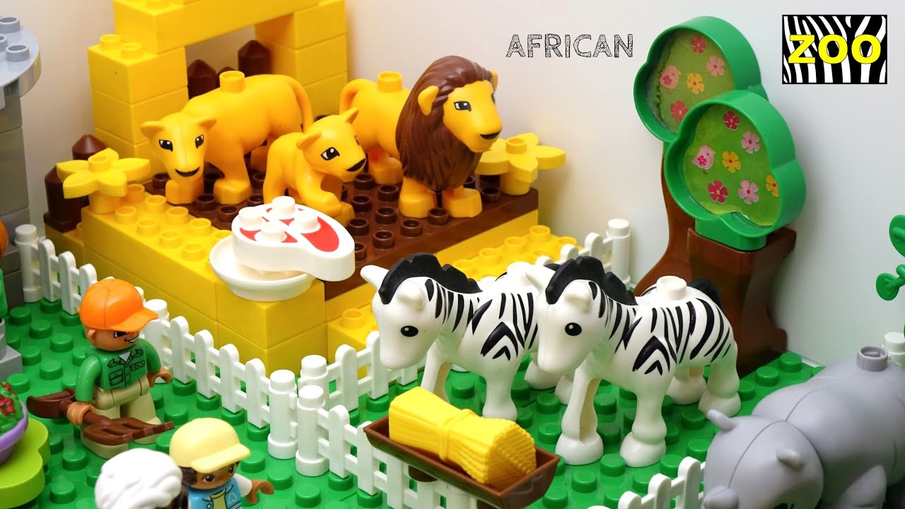 ZOO ANIMALI AFRICANI LEGO DUPLO / 