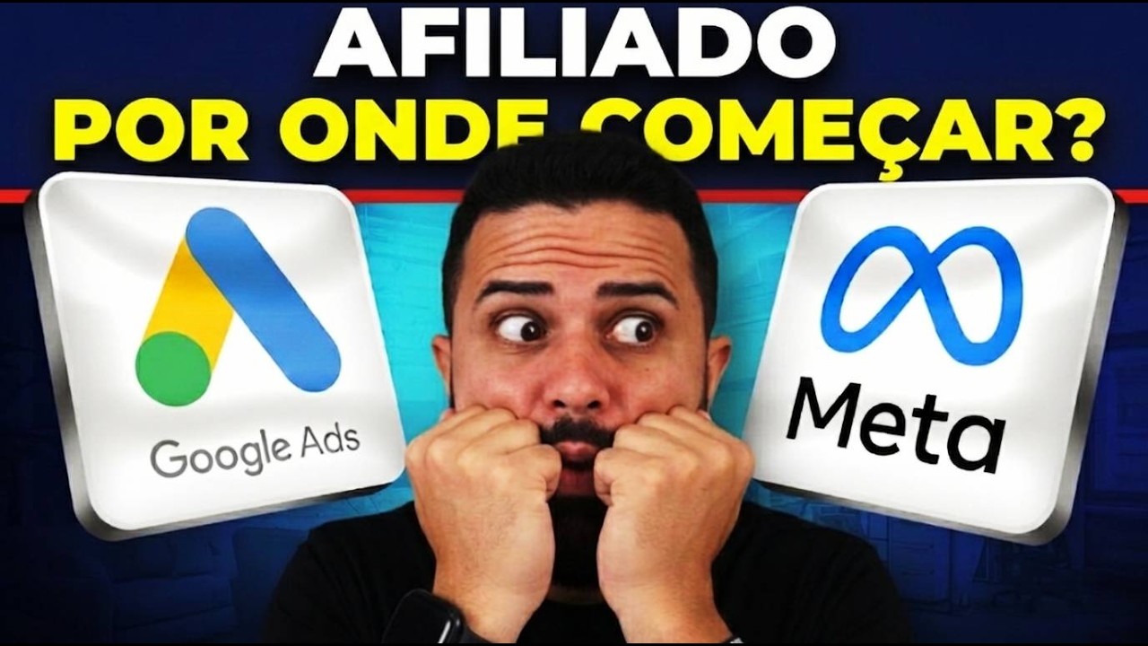 O que MAIS TÁ FUNCIONANDO para Afiliados Iniciantes em 2026 Meta Ads ou Google Ads?
