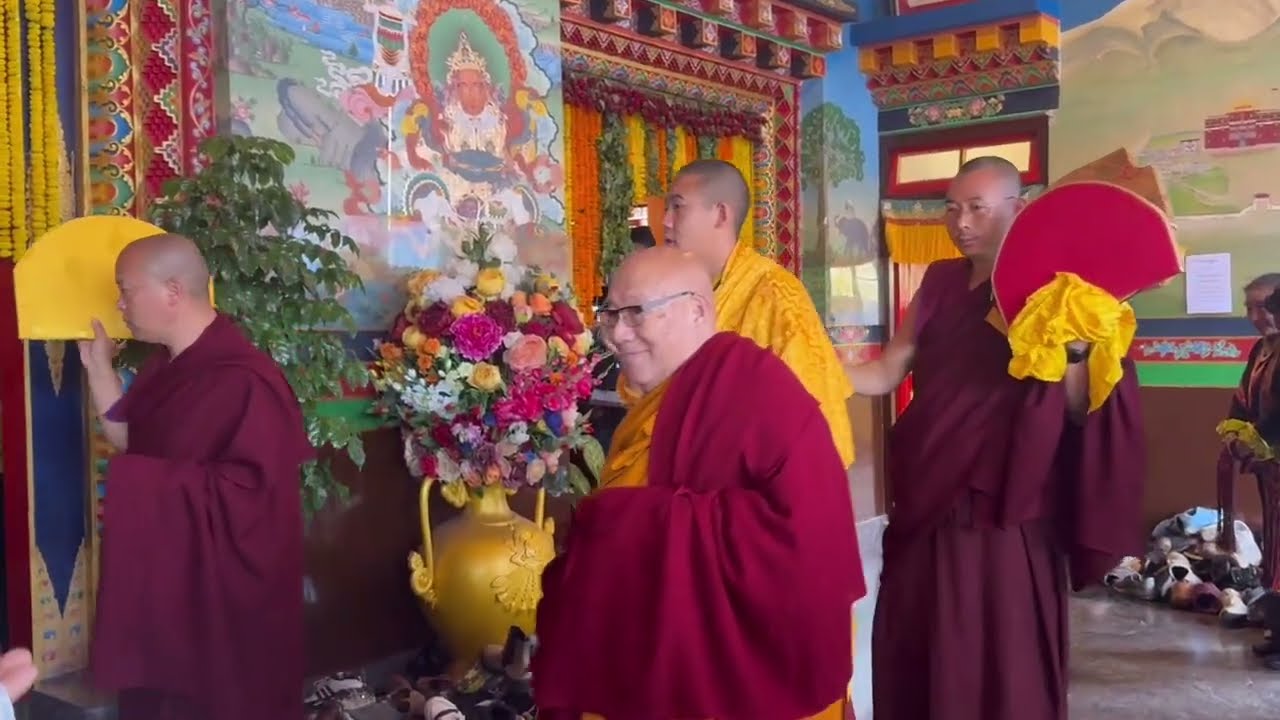 མངའ་གསོལ་ཁྲི་འདོན་མཛད་སྒོ། || Enthronement Ceremony || @bokarmedia
