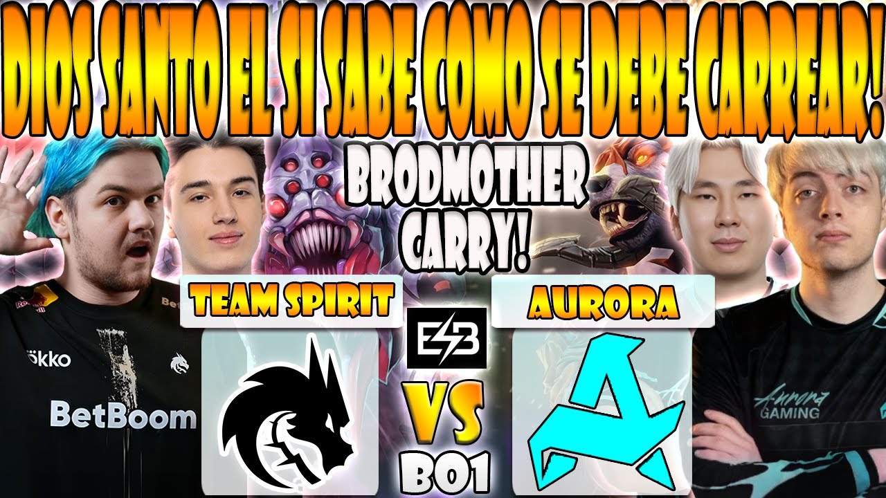 TEAM SPIRIT vs AURORA [BO1] YATORO, COLLAPSE, PANTO VS NIGHTFALL, TORONTOTOKYO-BLAST SLAM 4-DOTA-ESB