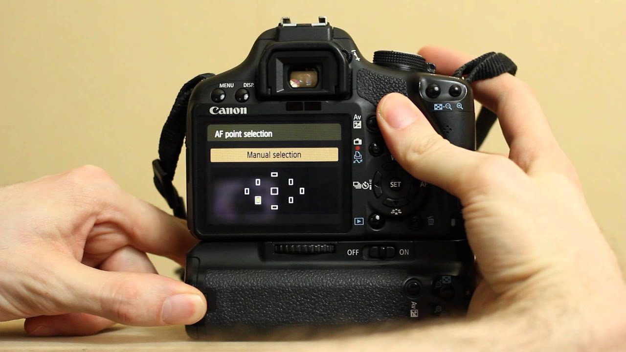 Canon EOS 500D/T1i/KissX3 Tutorial Video 25 - AF (Auto Focus) System & Tips