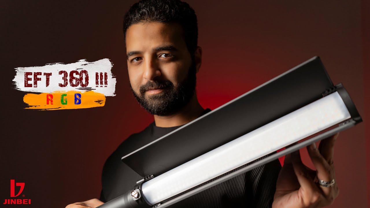JINBEI EFT 360 III RGB REVIEW - من افضل الاضاءات اللي ممكن تجربها