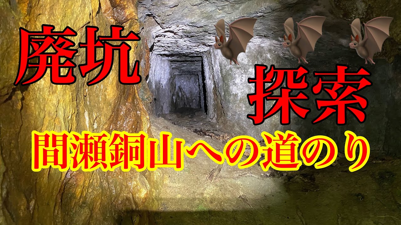 🔴【廃坑探索】弥彦山にある間瀬銅山への道  前編
