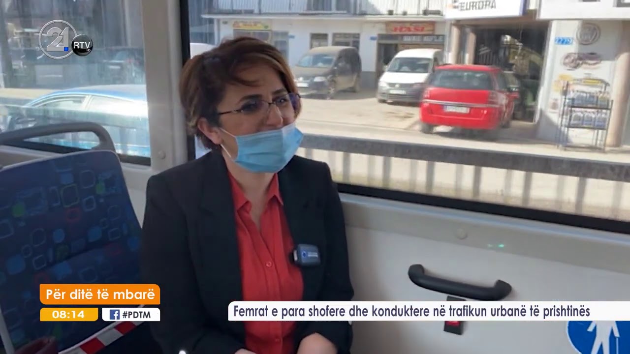 Gratë e para shofere dhe konduktere në Trafikun Urban të Prishtinës  08.03.2021