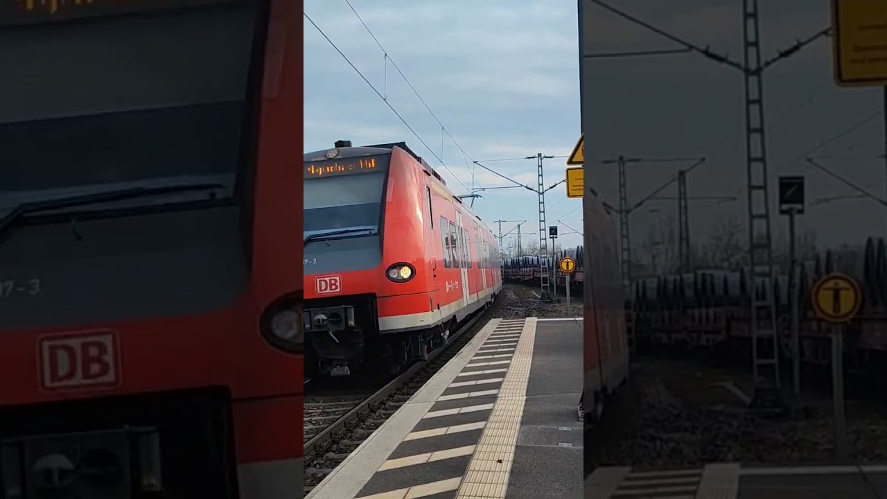 Einfahrt vom RB 27 in Leutesdorf #trainspotting #zug #train #eisenbahn #railway #enbahn #tram #treni