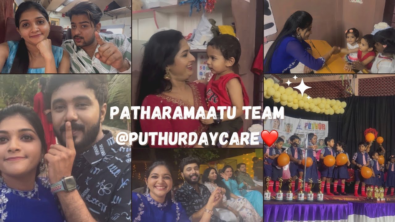 പത്തരമാറ്റ് ടീം ഒരുമിച്ച് തൃശൂർ പുത്തൂർ ഡേ കെയറിൽ എത്തിയപ്പോൾ❤️ #patharamattu #patharamattupromo