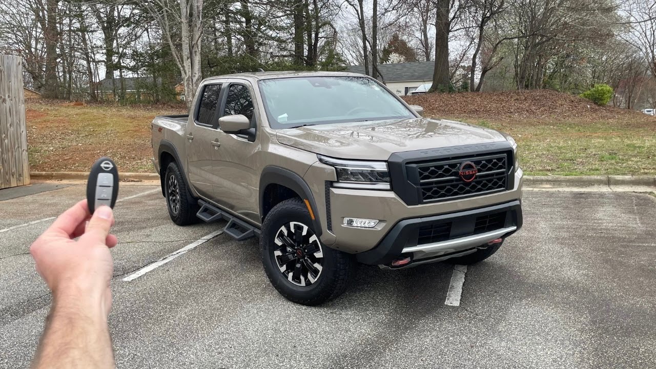 2024 Nissan Frontier PRO 4X: Start Up, Test Drive, Walkaround, POV and Review
