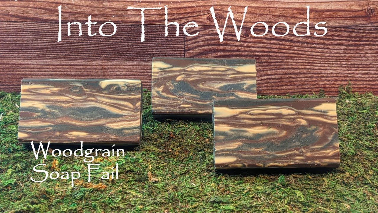 Making soap into The Woods