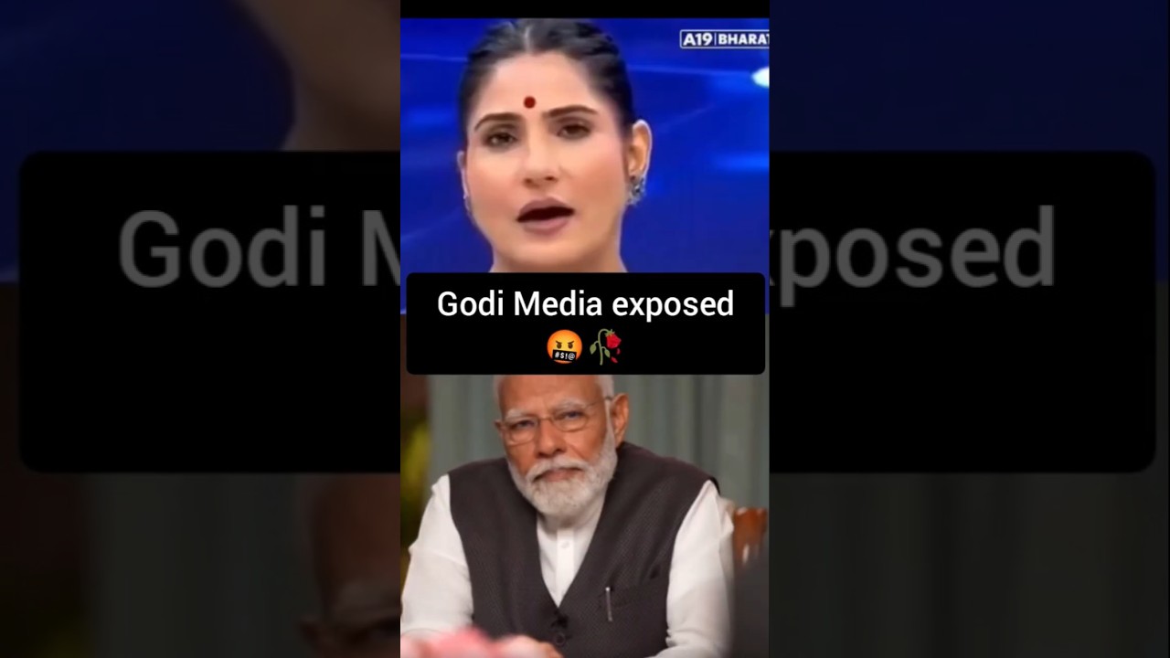 Godi Media exposed 🤬🥀|#godimedia #narendramodi