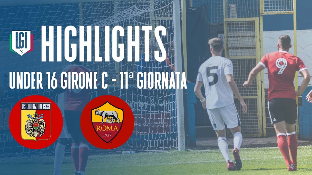Highlights Catanzaro-Roma U16 A-B, 11^ giornata stagione 2023-24