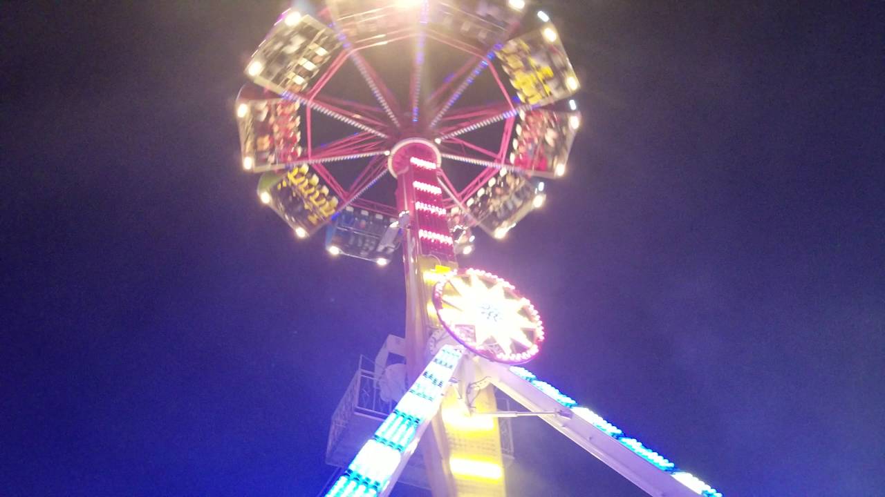 Bailey on the fair rides