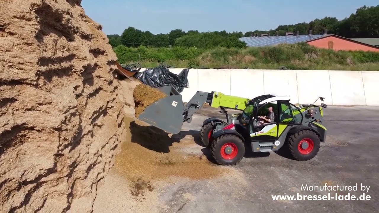 L17 Großvolumenschaufel XL mit Überlaufschutz am Claas Scorpion 960