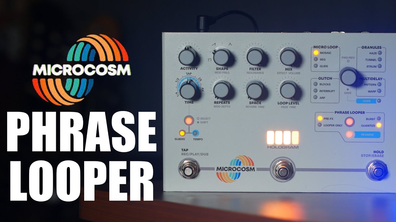 Hologram Electronics Microcosm | Phrase Looper