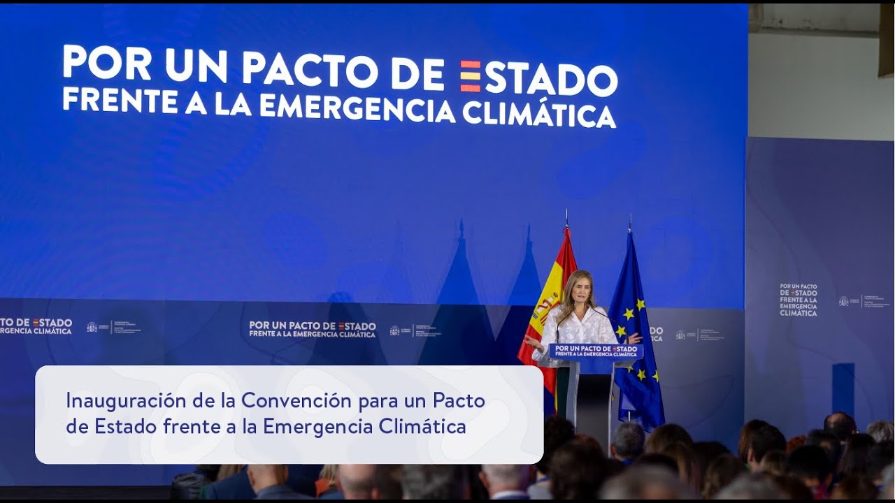 Discurso de Sara Aagesen en la Convención del Pacto de Estado frente a la Emergencia Climática