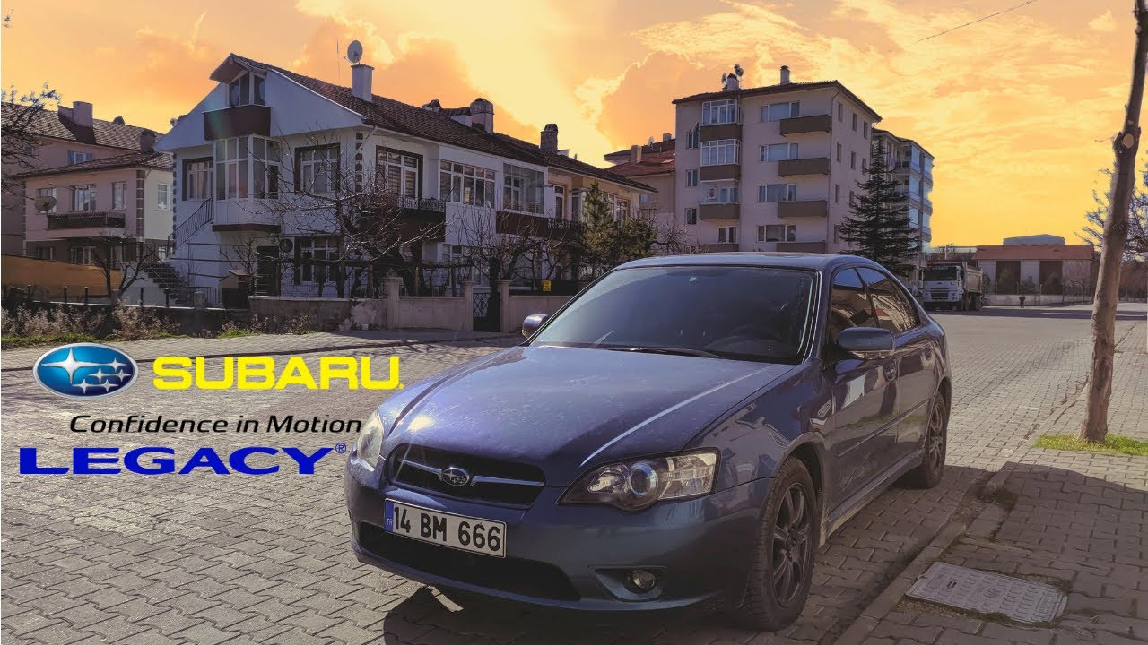 O BİR JAPON EFSANESİ BU ARABA İLE KIŞIN YOLDA KALMAK KARA SAPLANMAK SUBARU LEGACY İLE TAMAMEN HAYAL