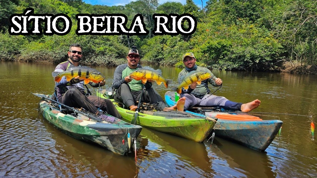 ONDE PESCAR EM RORAIMA? S&iacute;tio Beira Rio &eacute; a resposta! Pescaria de Tucunar&eacute; em Roraima