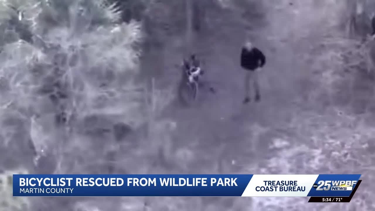 Lost bicyclist rescued from Dupuis park with help of cell phone GPS